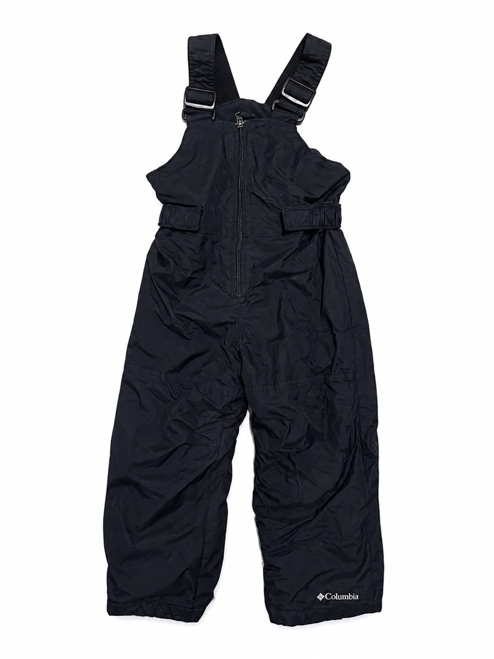 Columbia Kids Black Insulated Snow Overalls